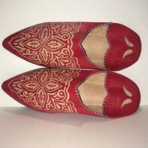 Moroccan Babouche Leather Slipper